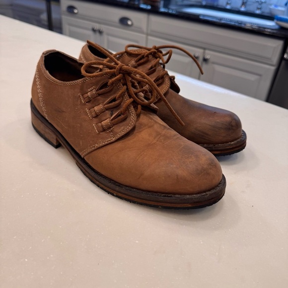 Stone Ridge original Rovers Mens brown leather oxford Shoes Sz US 10 EU 43 - Picture 4 of 15